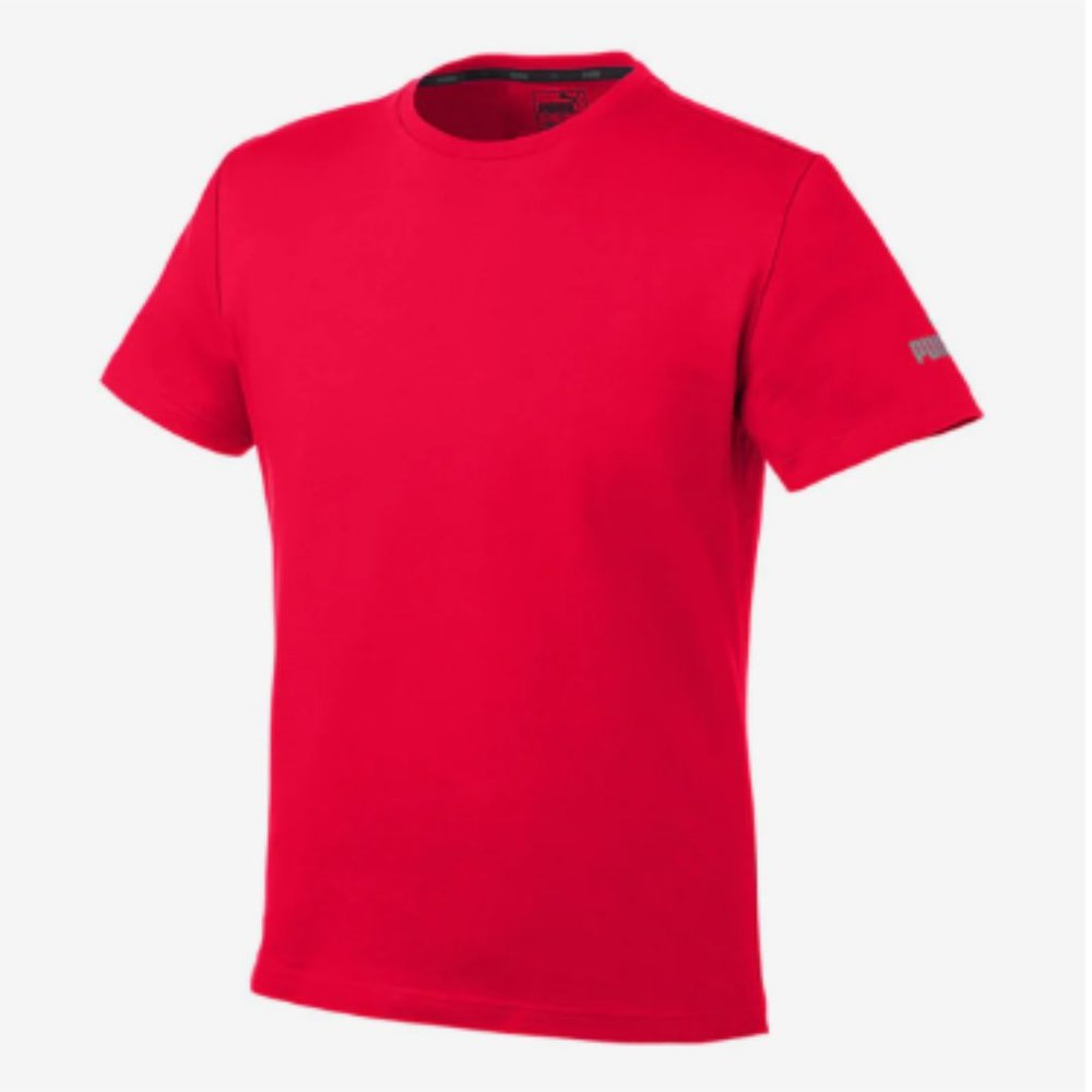 PUMA - Essentials Short Sleeve Tee - Red - Picture 5 of 6